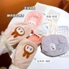 Baby sleeve covers, cute plush sleeve tips for children in autumn and winter, anti-stain, short sleeves for boys and girls wholesale Specification image